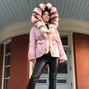 🔥🔥🔥SALE LAST PRICE Woman Parka With Real fur